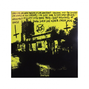 FLOODED CHURCH OF ASMODEUS Piss Soaked Church Of The Wrong: A Total Holocaust Of Those Who Turn The Other Cheek [VINYL 12